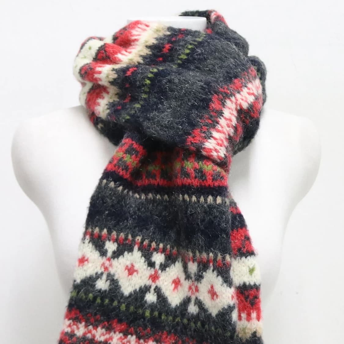  눈꽃 울 혼방 머플러 61594 상품이미지2