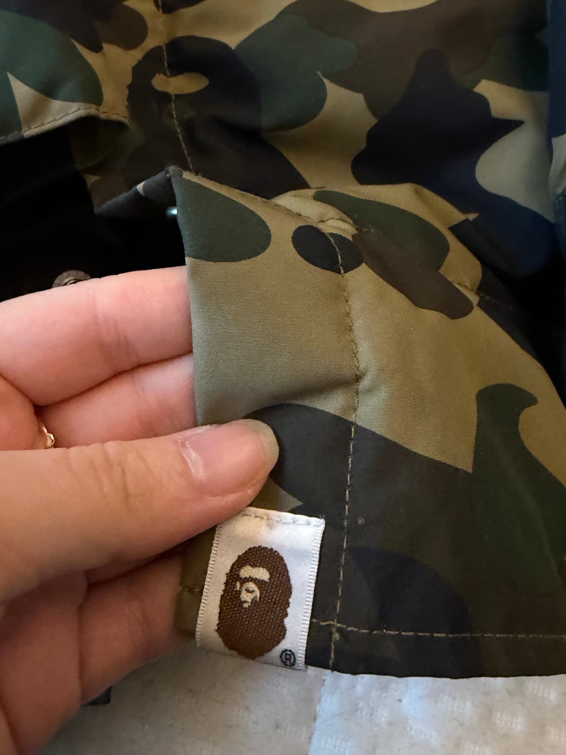 베이프 경량 패딩 자켓 상품이미지2