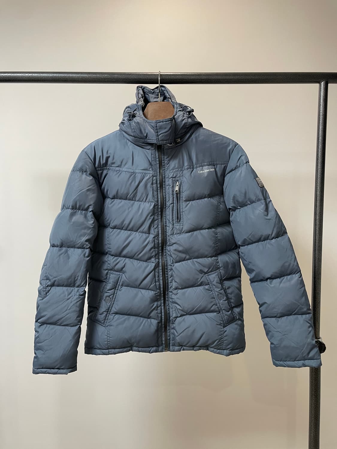 (L) ck 캘빈클라인 덕다운 후드 패딩 상품이미지1