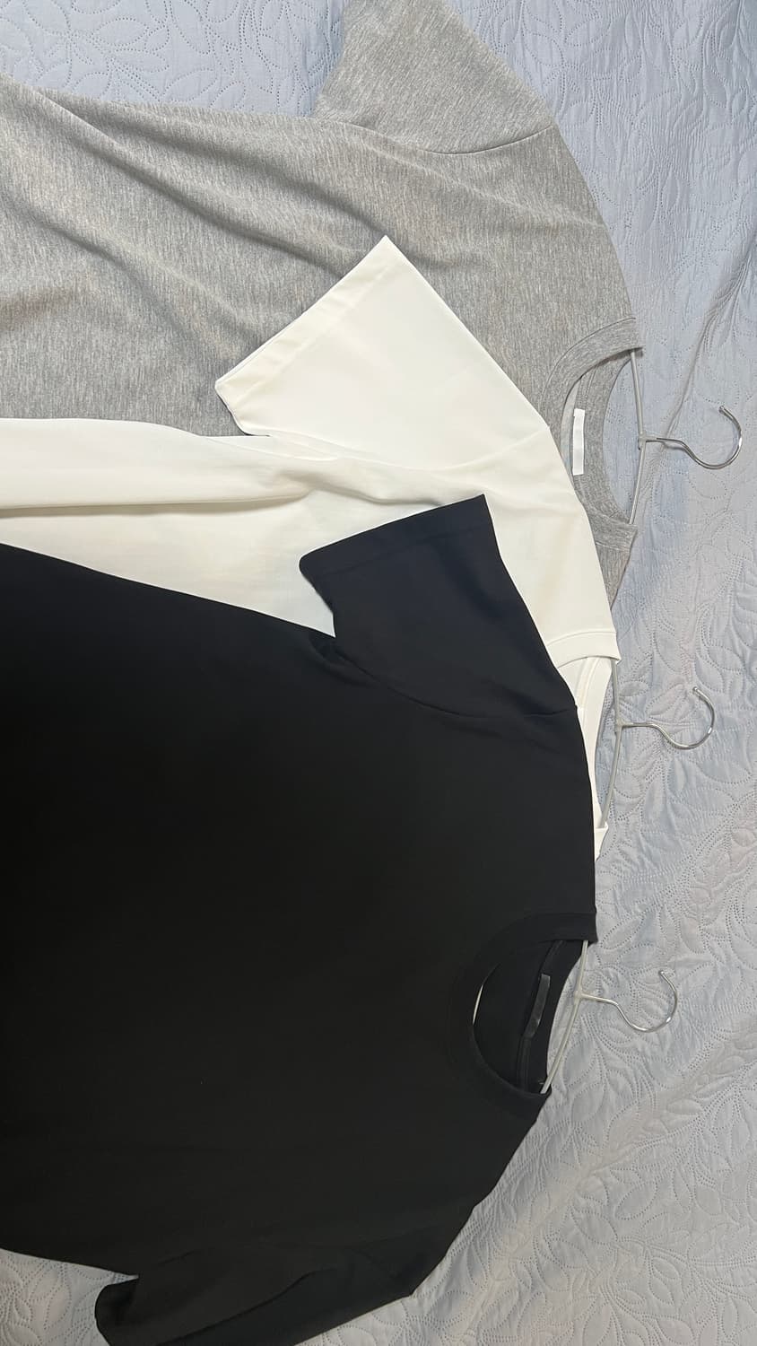 다이브인 uniform crop T-shirt (1) 3 color 상품이미지2