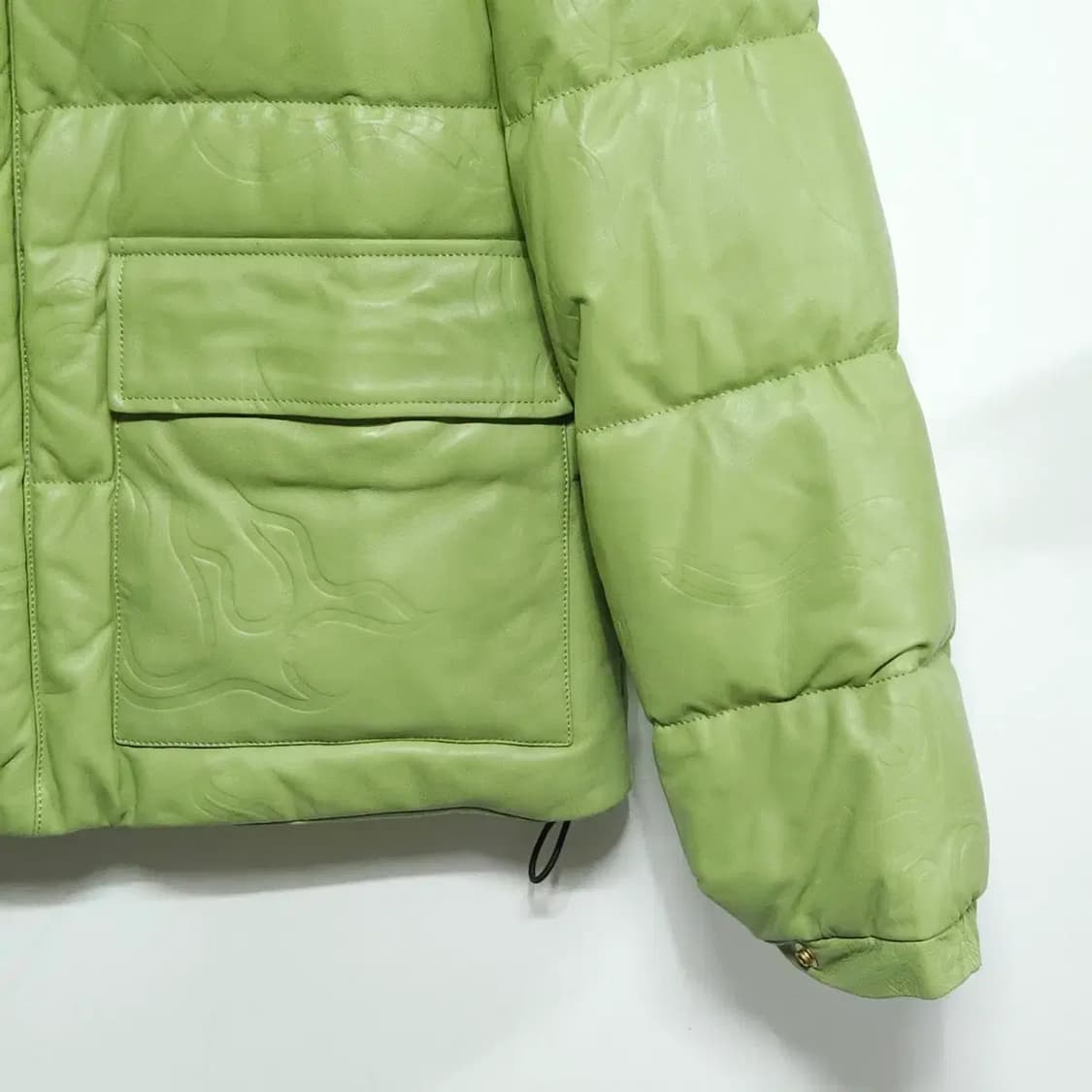 골프왕 리얼레더 패딩 S / 남성100 추천핏 상품이미지4