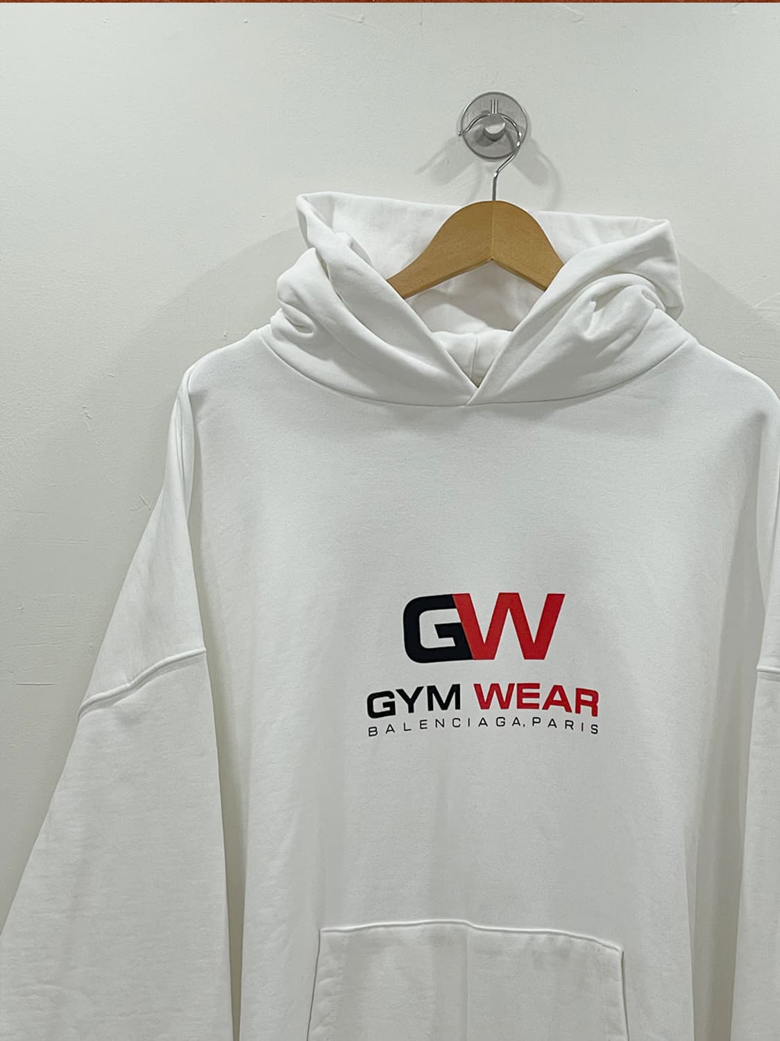 20FW 발렌시아가 GYM WEAR 후디 파카 XS BALENCIAGA 상품이미지4
