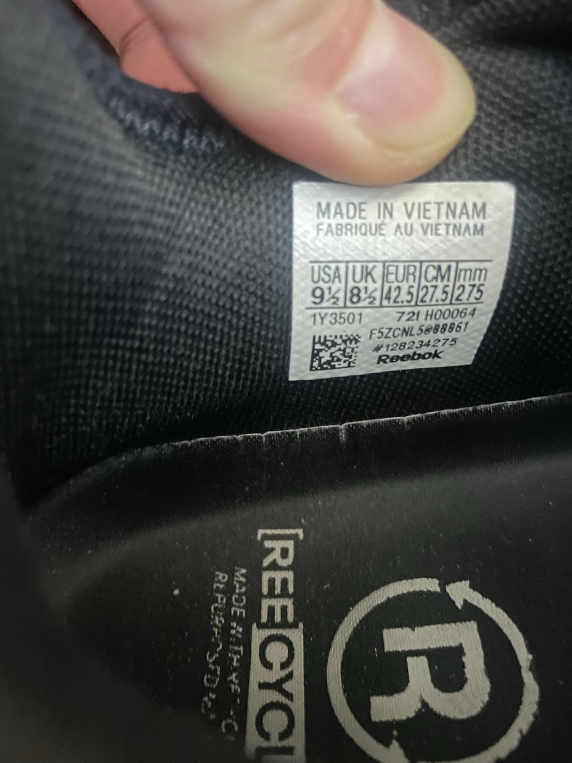 리복 직 키네티카2 엣지 블랙 상품이미지3
