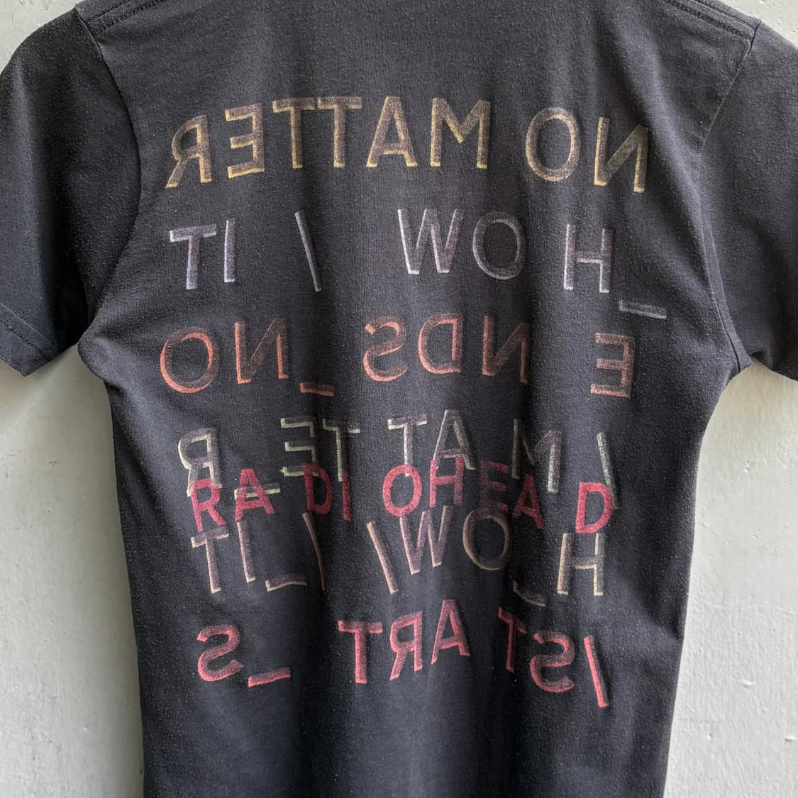 Radiohead ‘In Rainbows’ tour tee 2008 상품이미지5