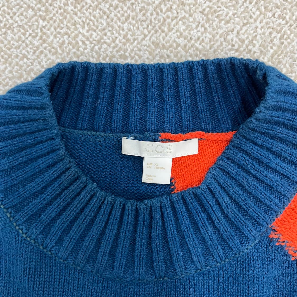 [XS] 코스 멀티컬러 라운드넥 니트 스웨터 0119M1 상품이미지2