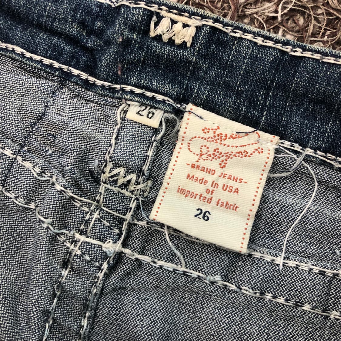 트루릴리전 조이 슈퍼티 부츠컷 데님 팬츠 상품이미지6