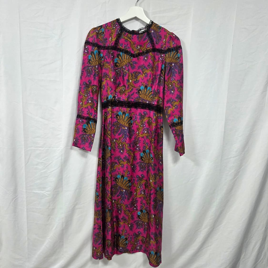 산드로(SANDRO) 실크 원피스 상품이미지3