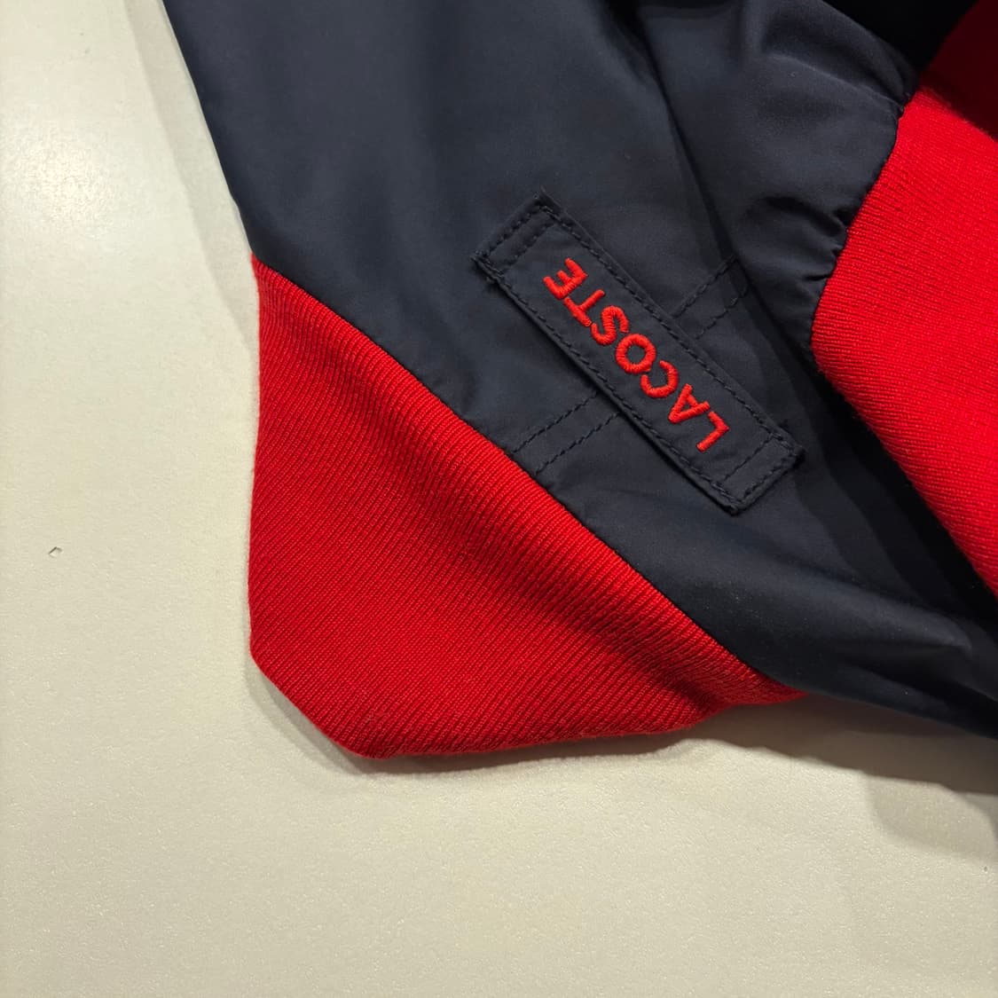 [105] 라코스테 네이비 사이드라인 바람막이 자켓 D200 상품이미지9