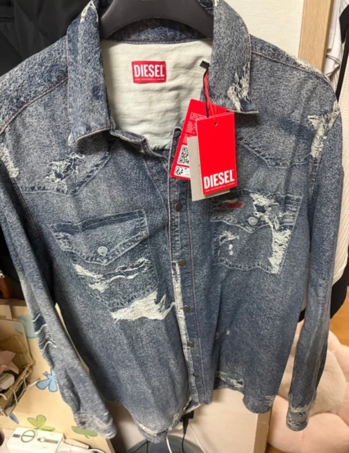 디젤  A07111 자켓 m사이즈 상품이미지4