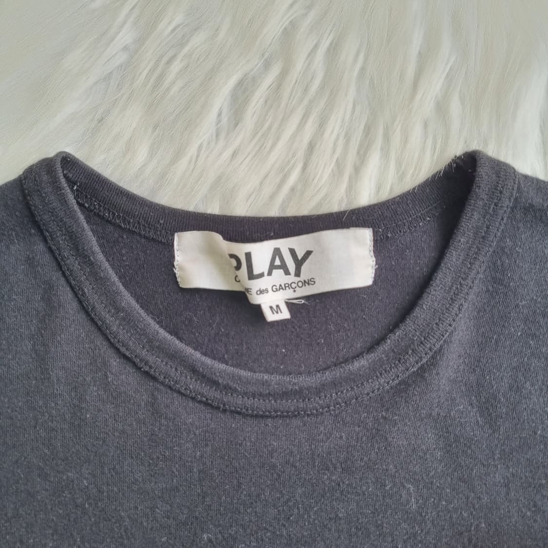 꼼데가르송 더블하트 와펜 반팔 티셔츠 1974 상품이미지3