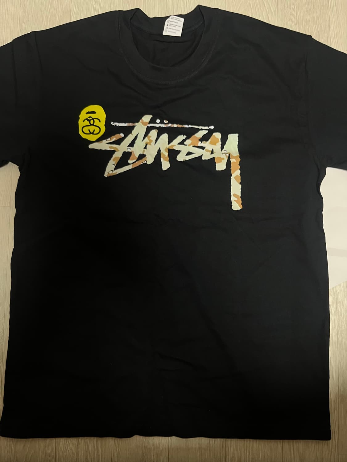 베이프X스투시 콜라보 반팔티 팝니다 상품이미지1