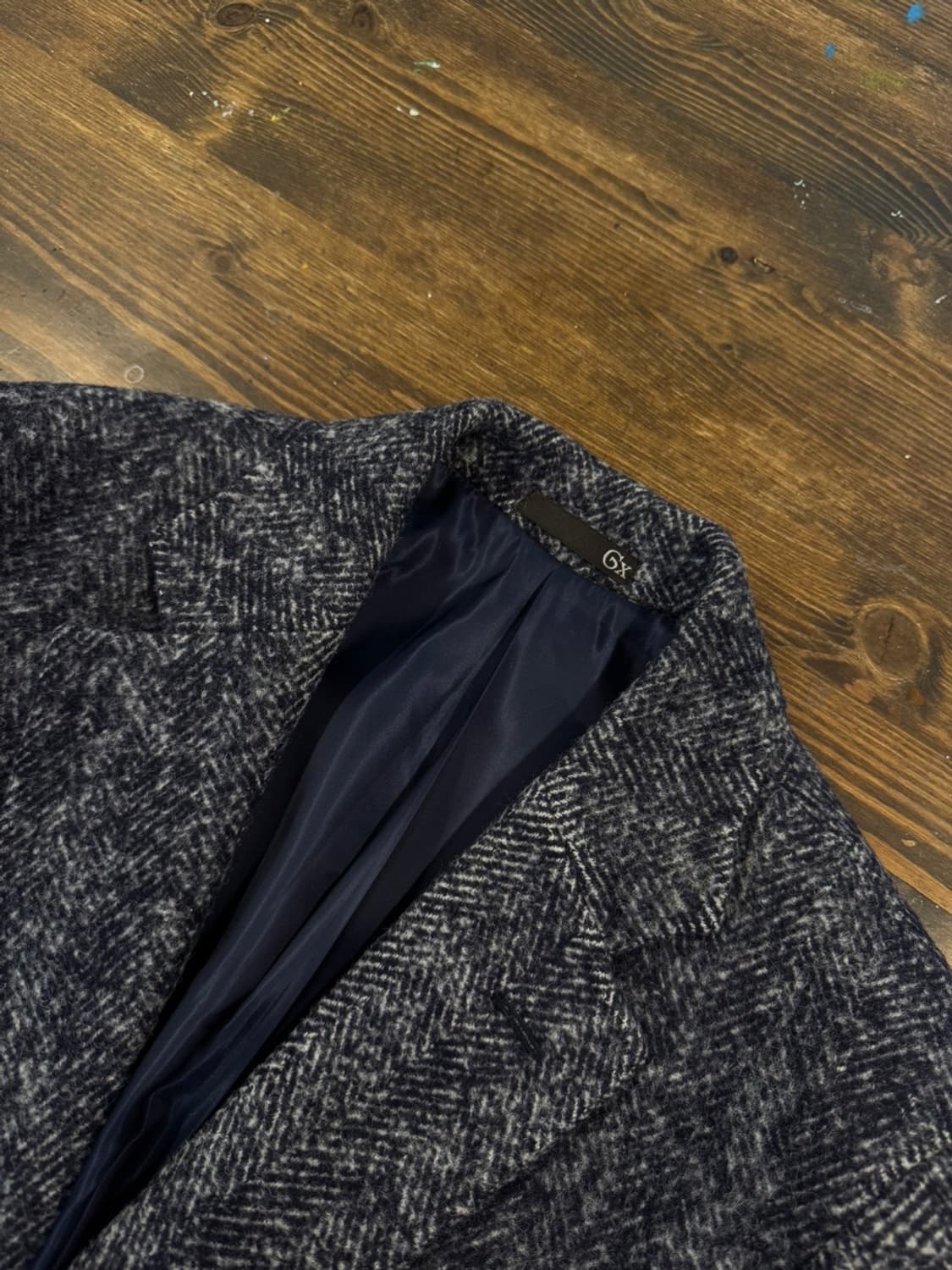 갤럭시 GX 베이비 알파카 체스터필드 코트 100 상품이미지7