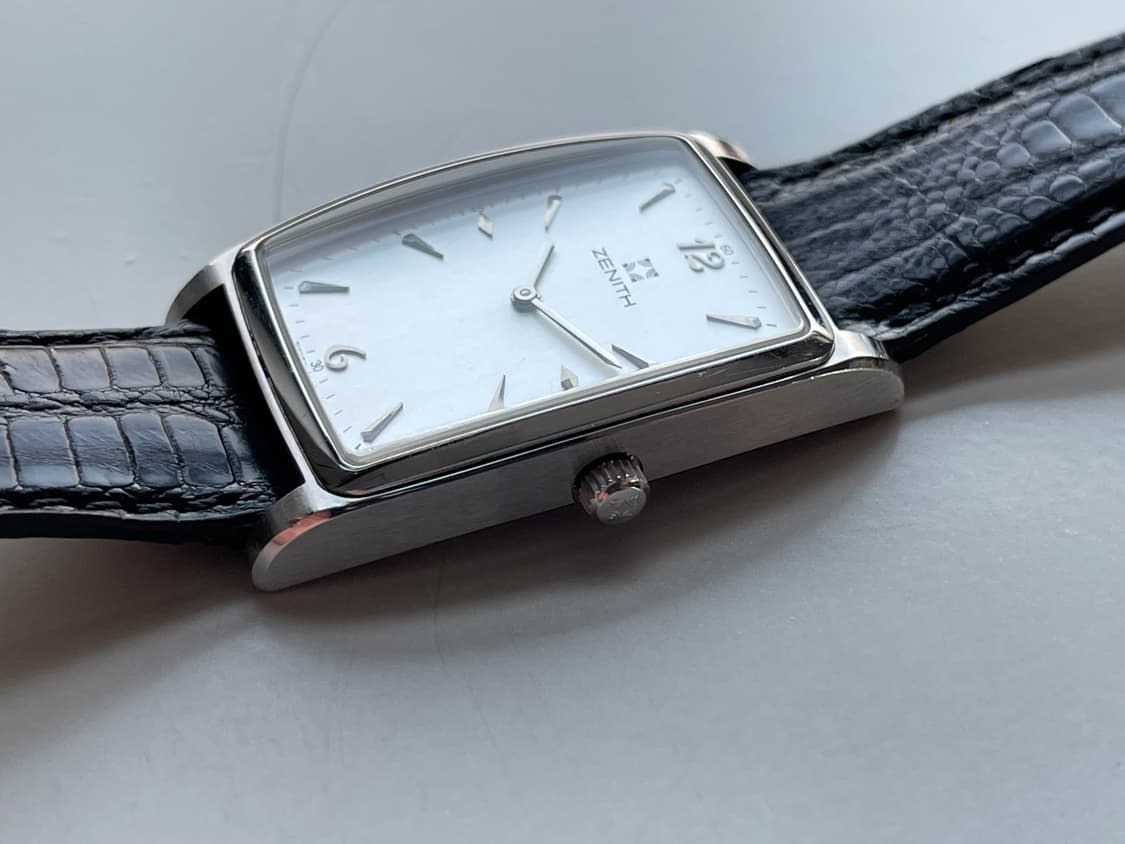 제니스 빈티지 수동 사각 탱크 시계 상품이미지3