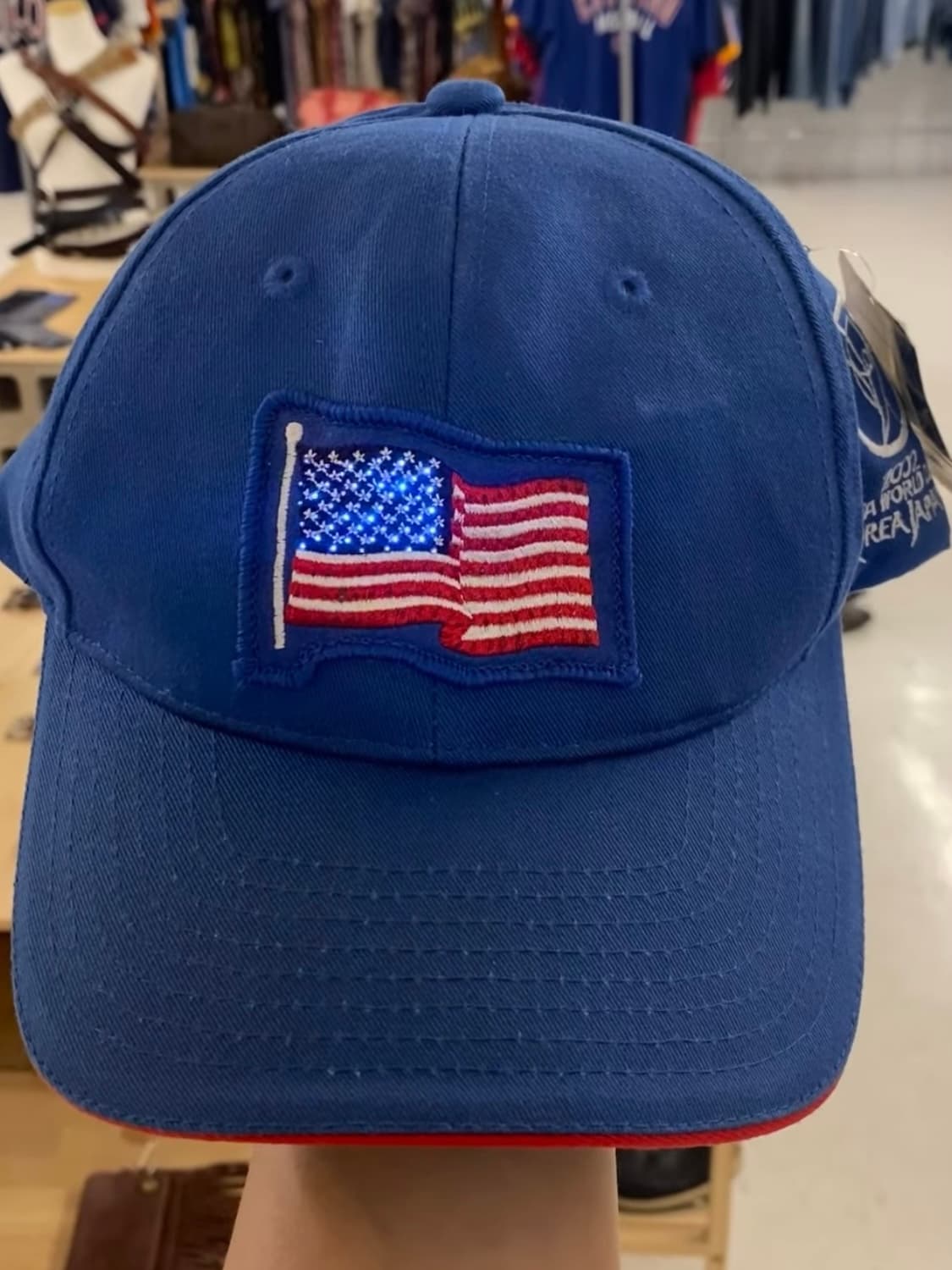 (새상품) 2002 FIFA WORLD CUP LED light cap 상품이미지9