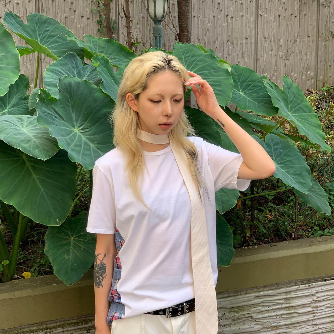 비즈빔 패치워크 티셔츠 상품이미지4
