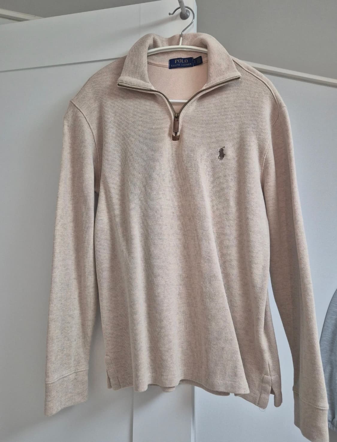 폴로 반집업 니트 상품이미지1