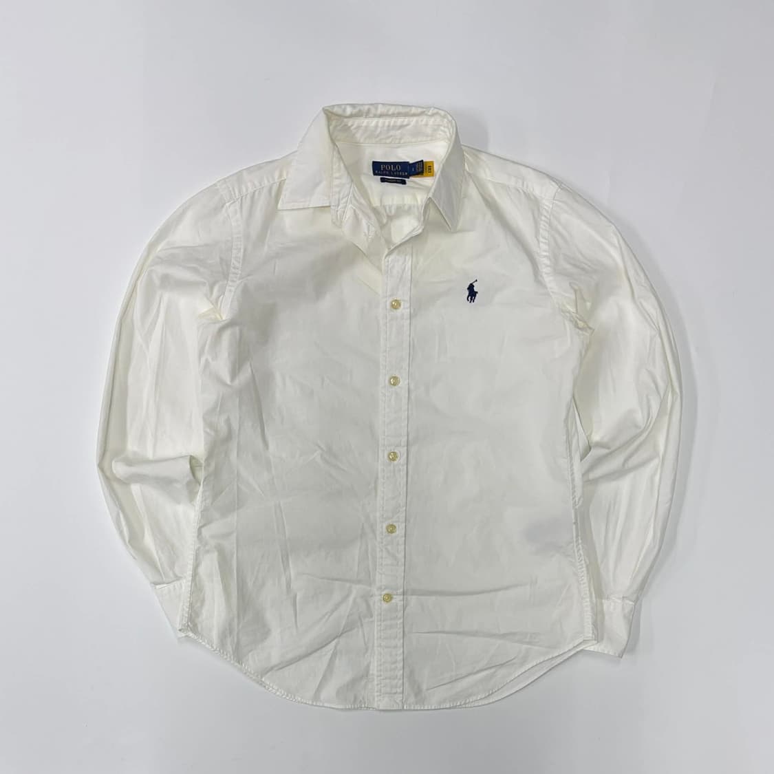 *최신형 폴로 랄프로렌 큐알택 클래식핏 화이트 걸즈 셔츠(2) 상품이미지3