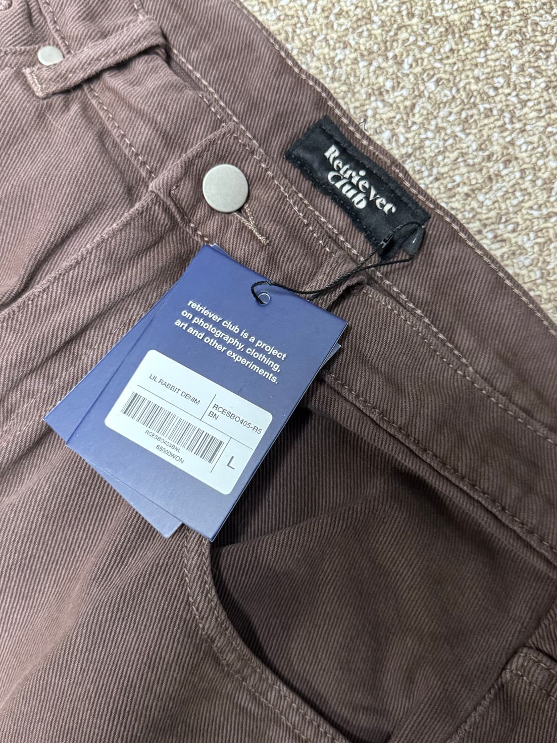 리트리버클럽 새상품 판매 L사이즈 상품이미지5