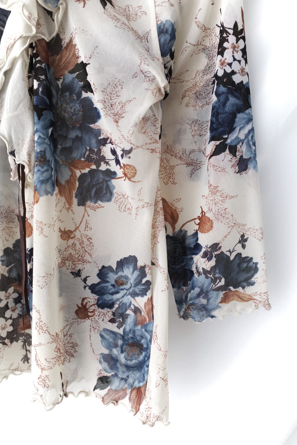 frill flower see-through T 상품이미지4