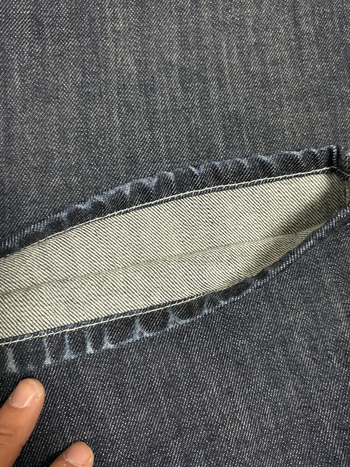 유스 와이드 데님 팬츠 상품이미지4