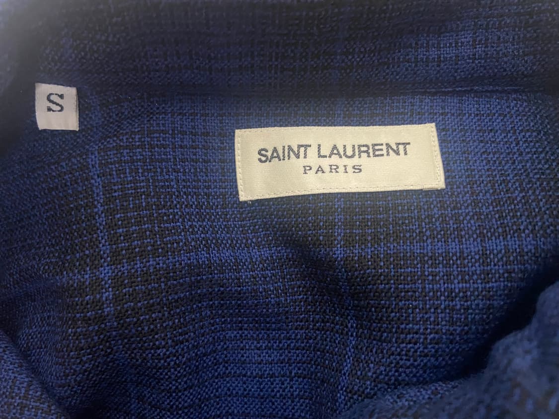 생로랑 에디시즌 울셔츠 S 상품이미지3