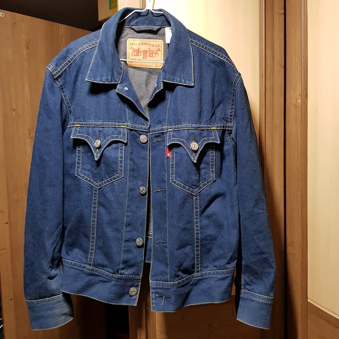 L / 리바이스 / 타입1 / 아이코닉 트러커 데님자켓/417-100 상품이미지1