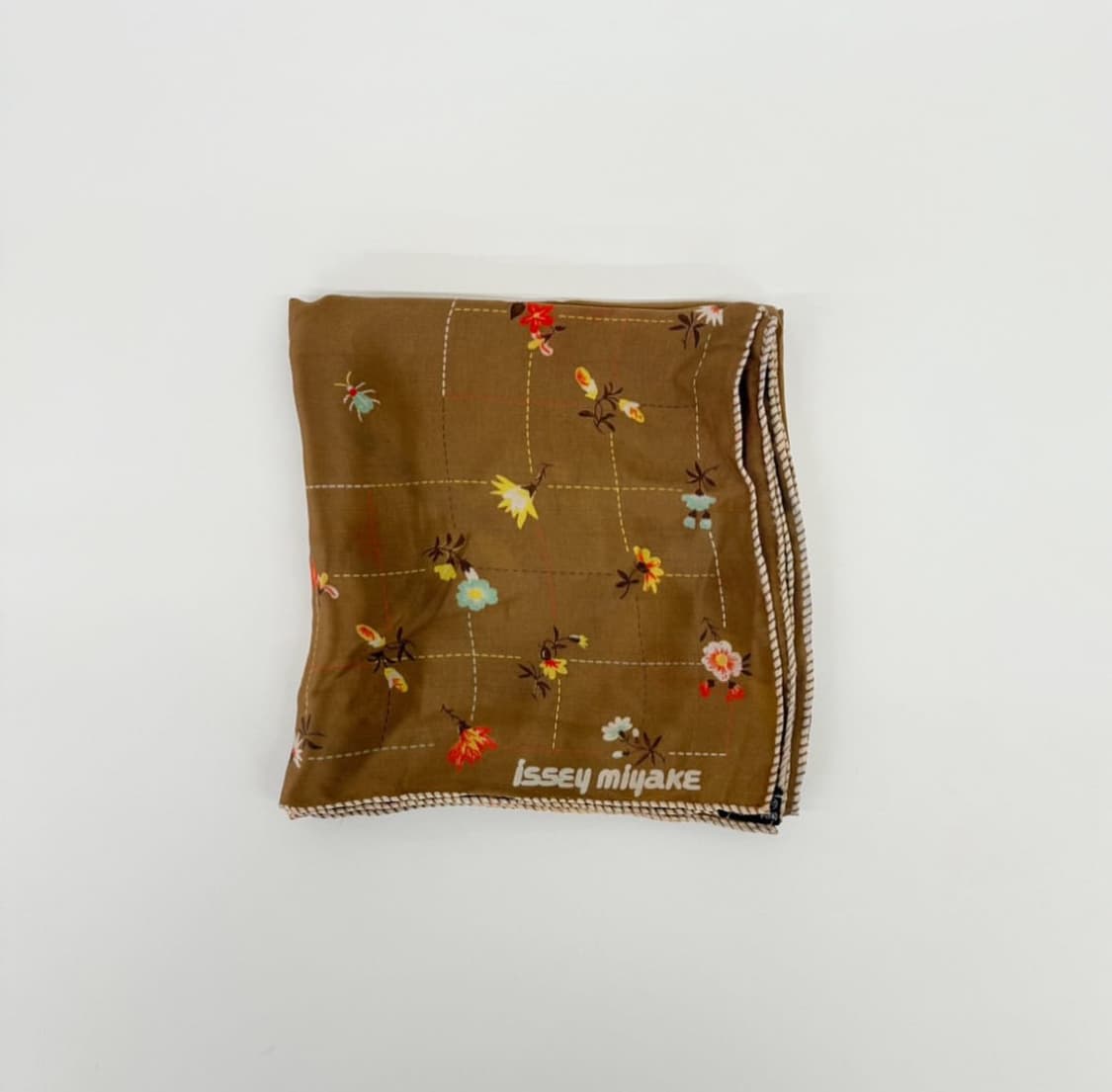 이세이미야케 플라워 패턴 스카프 상품이미지1