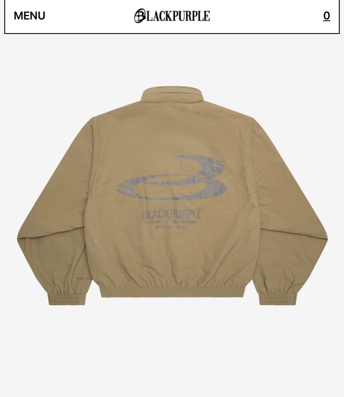 새상품) 블랙퍼플 자켓  상품이미지2