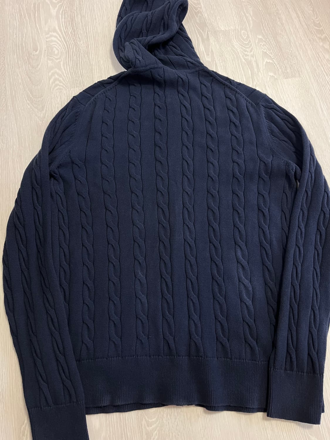 브룩스브라더스 니트 후드집업 L 상품이미지4