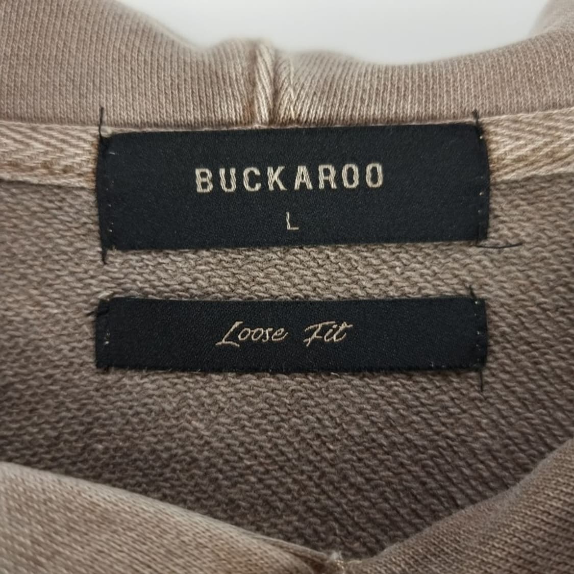 [버커루] 빈티지 워시드 그래픽 프린팅 오버핏 후드티 M18013 상품이미지7