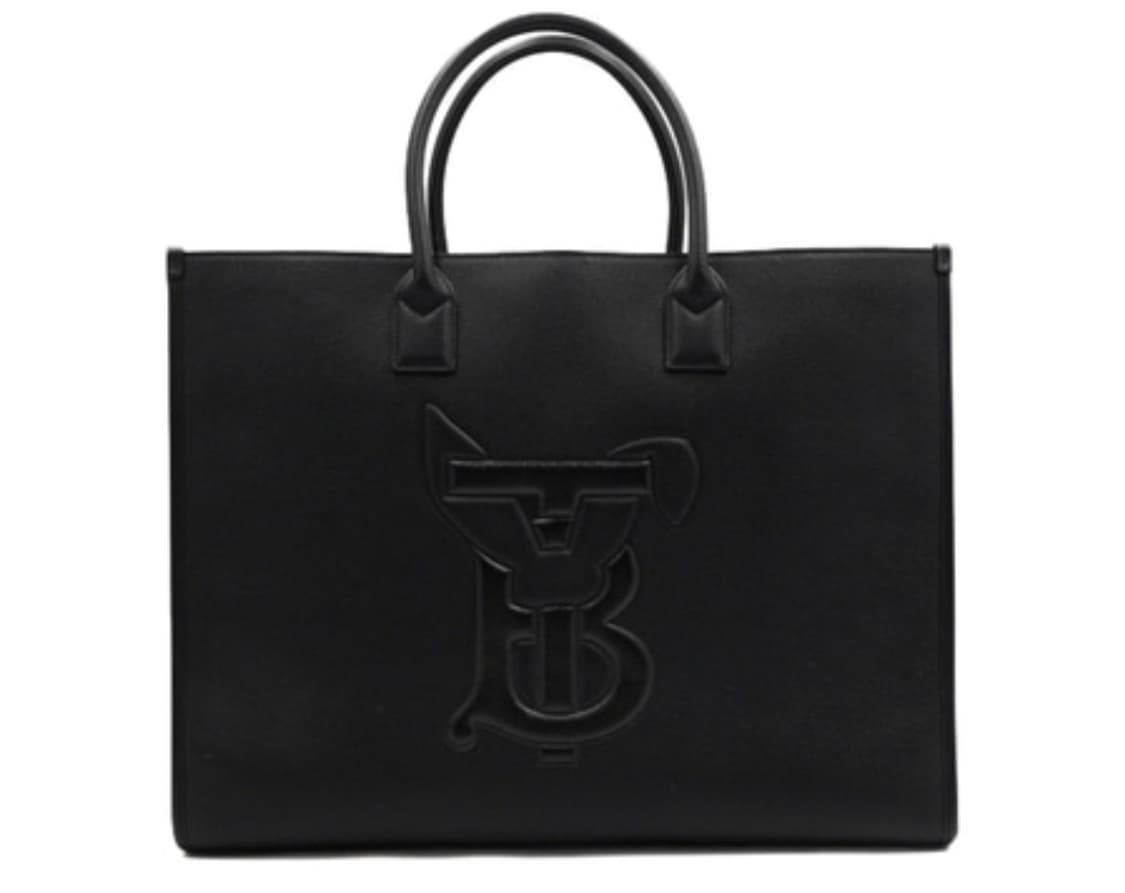 버버리 TB로고 블랙 토트백 토끼의해 에디션 상품이미지3