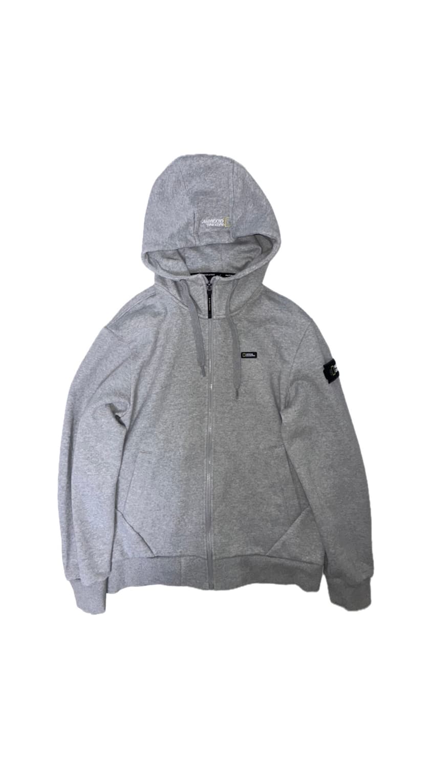 네셔널 지오그래픽 그레이 후드집업 상품이미지2