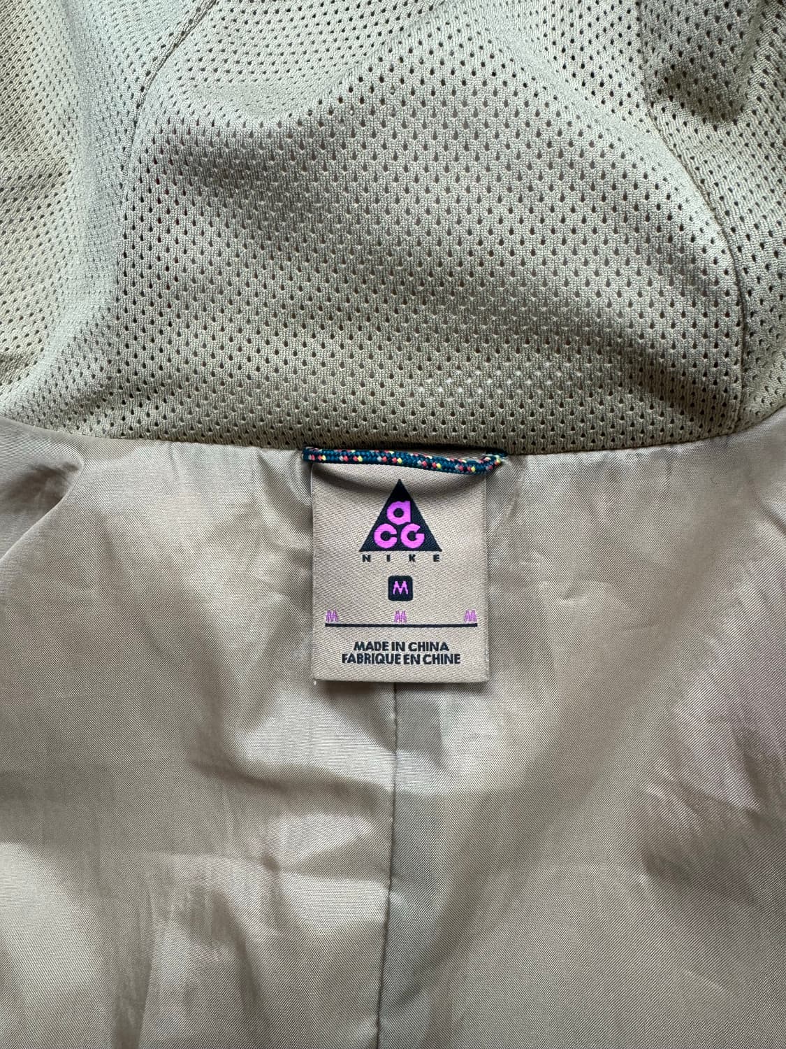 나이키 acg 컬러블럭 바람막이 M 상품이미지5