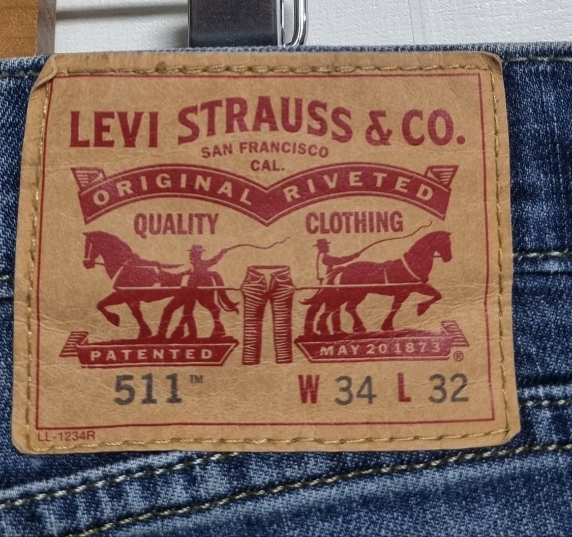 34) 리바이스511 청바지 데님팬츠 상품이미지3