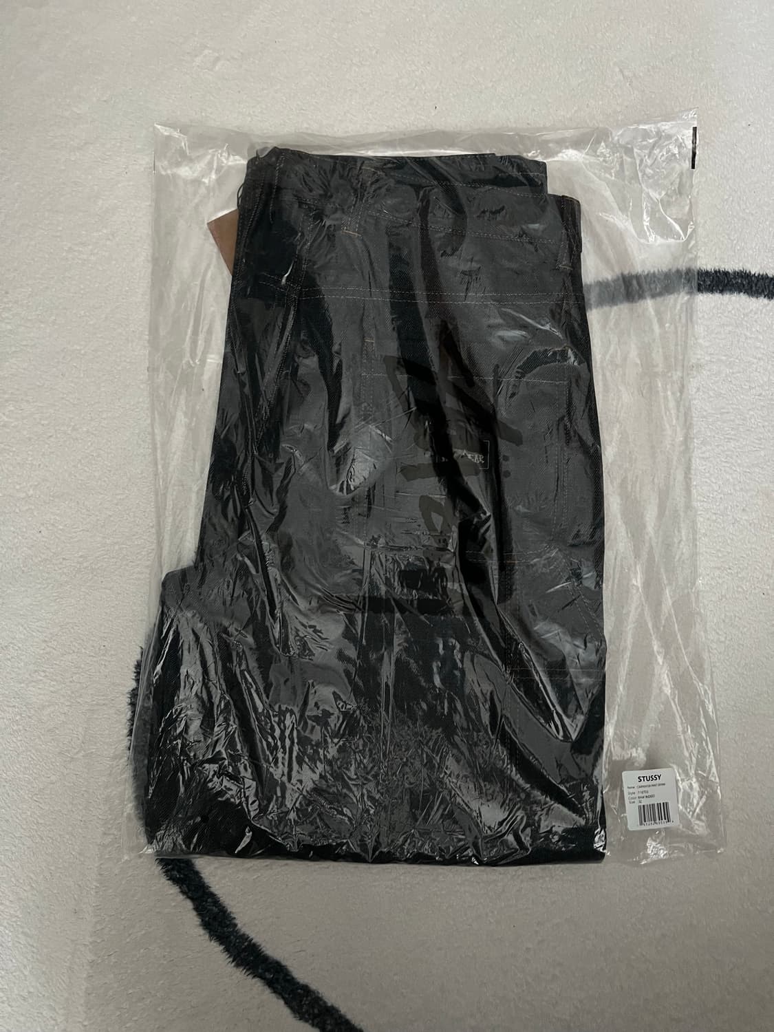 스투시 카펜터 팬츠 로우 데님 인디고 상품이미지1