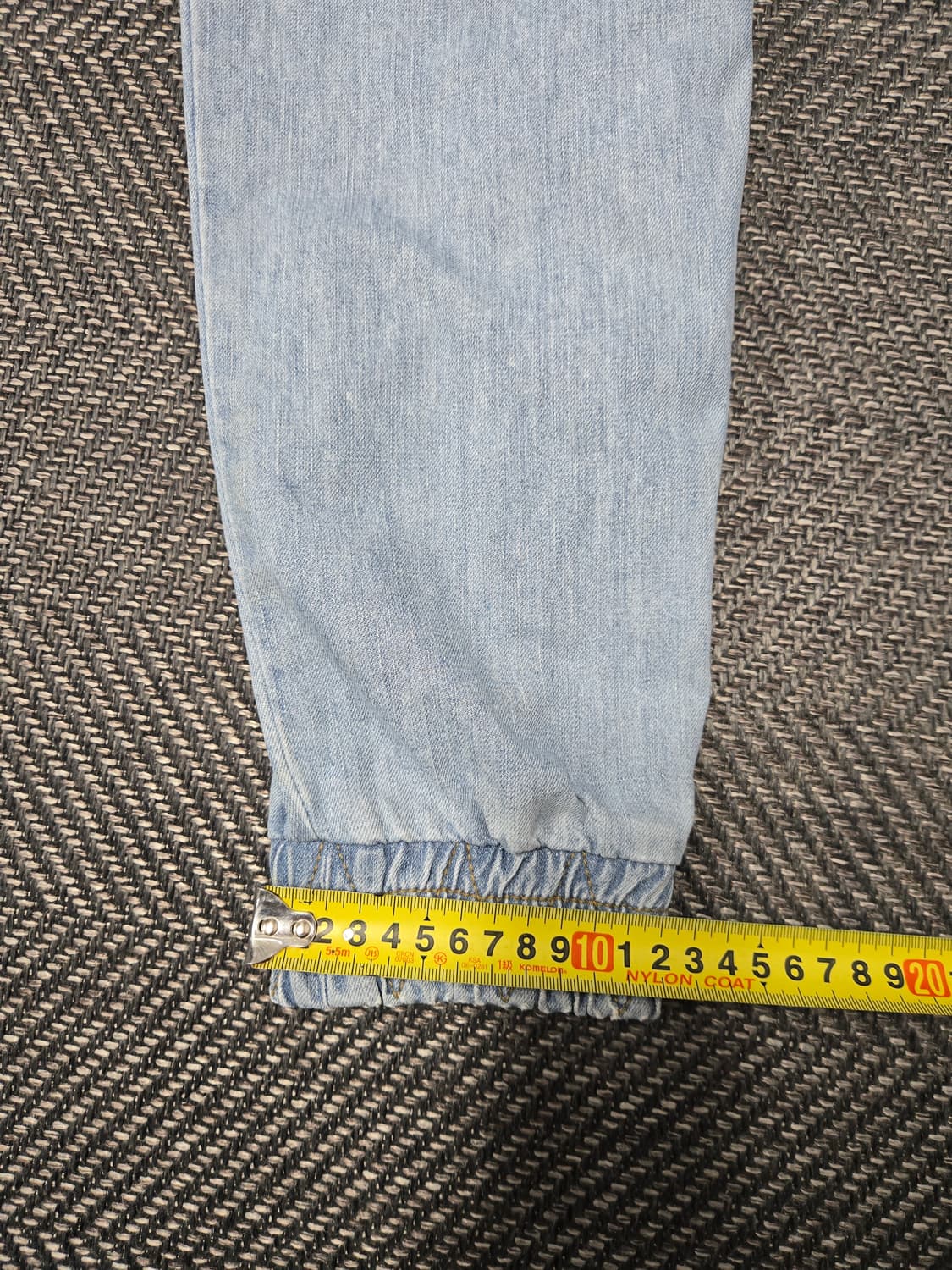 럭키슈에뜨 LUCKY 데님 조거 팬츠 36 밴딩바지 상품이미지8