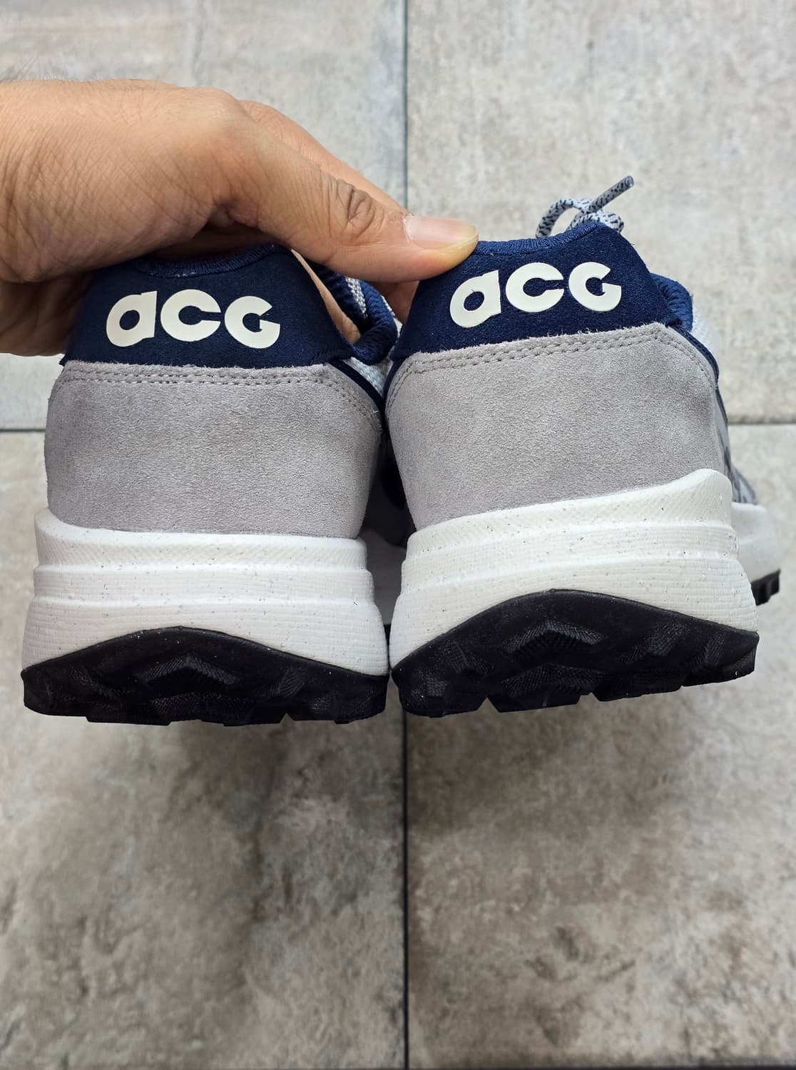(265)나이키 acg 로우게이트 그레이 네이비 상품이미지7