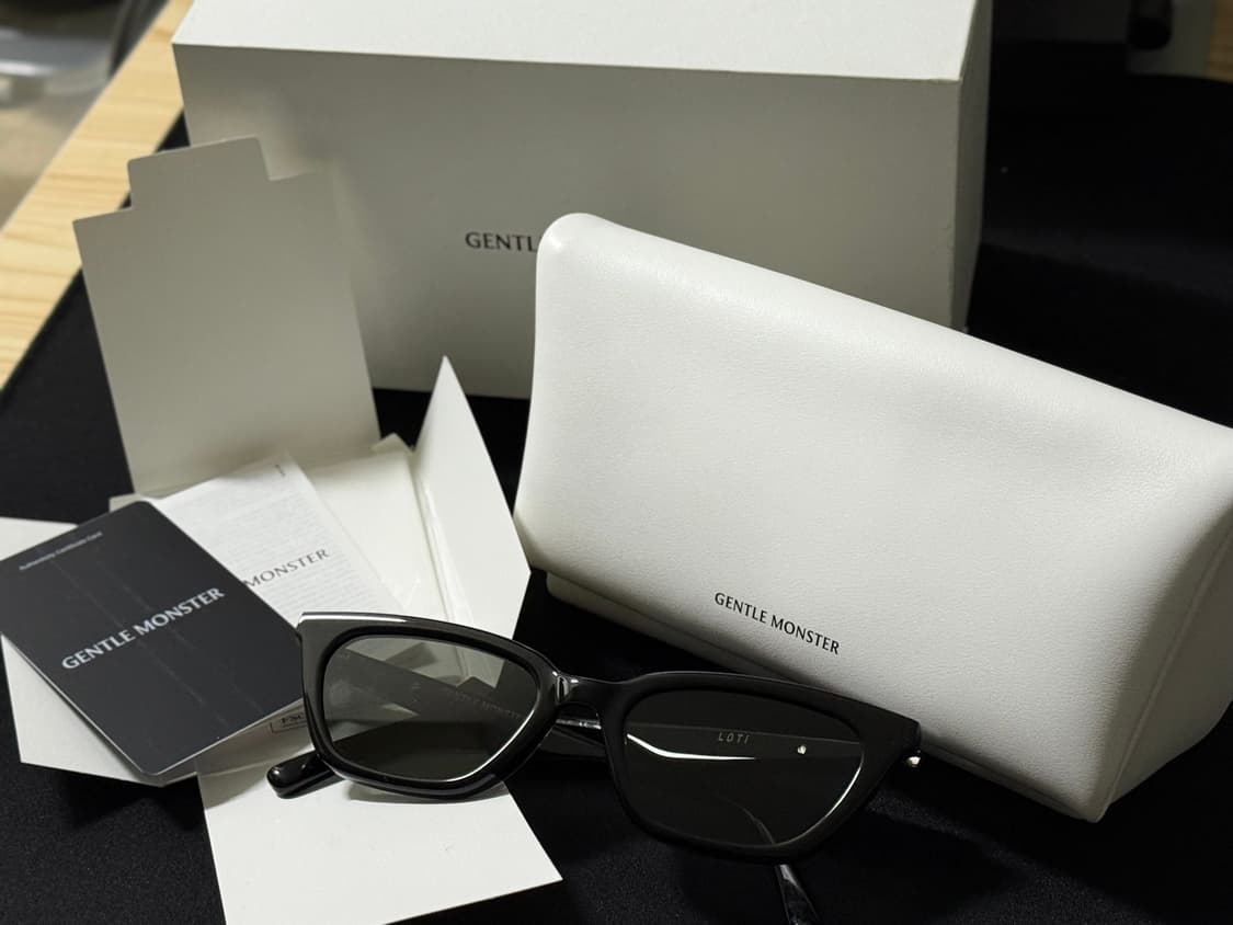 GENTLE MONSTER LOTI 01 BLACK / 젠틀몬스터 로티 상품이미지1