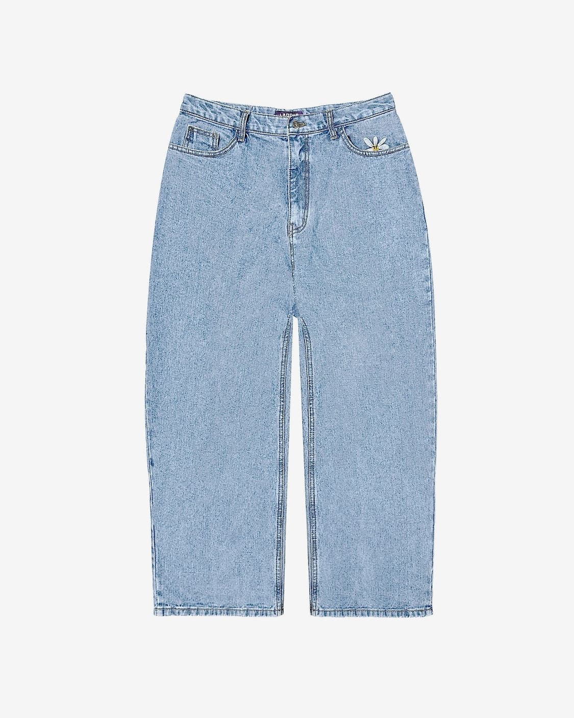 Smart Daisy Baggy Jeans (Light Indigo) 상품이미지1