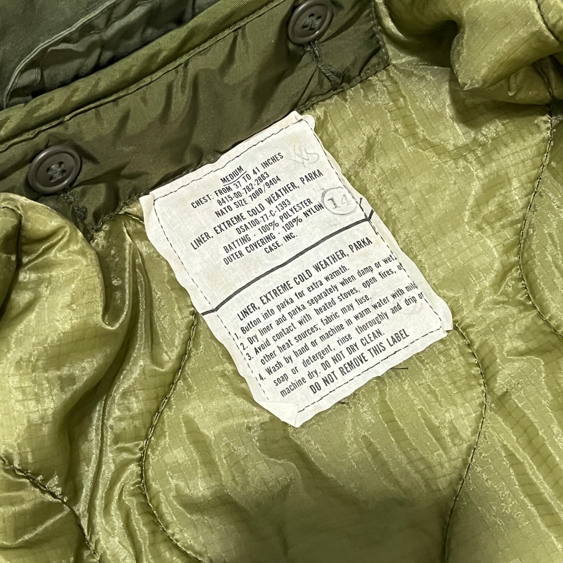 70s M65 피쉬테일 파카 [L/R 105사이즈] 상품이미지6