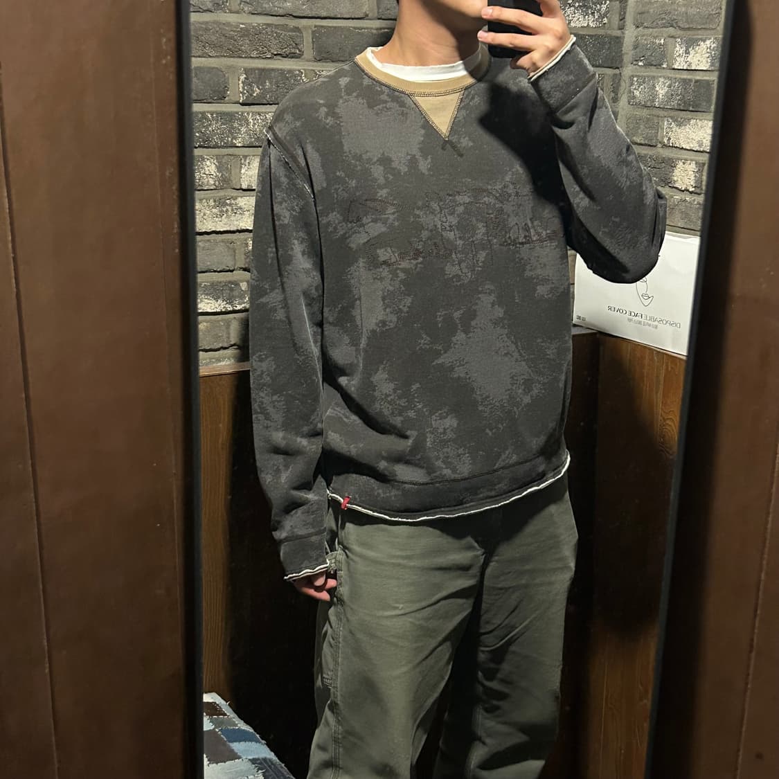 XL) 리바이스 밀리터리 롱 슬리브 긴팔 티셔츠 상품이미지9