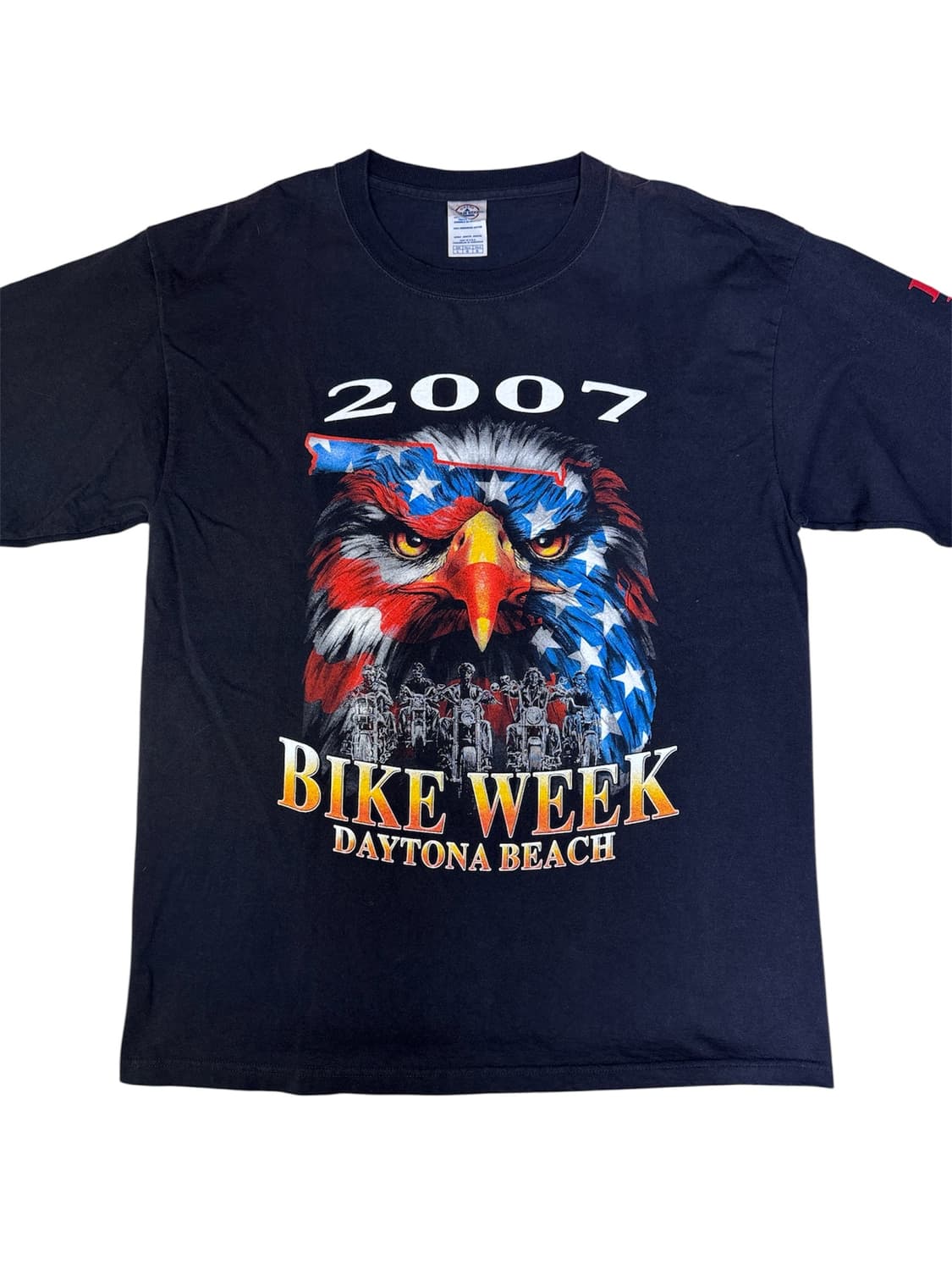 빈티지 00s 바이크위크 BIKE WEEK 프로모션 롱슬리브 티셔츠 L 상품이미지3