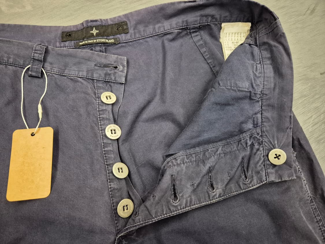 00s STONE ISLAND Denims 더블니 팬츠 상품이미지8