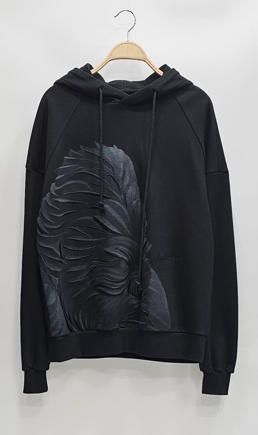 JUUN.J 준지 x 막심 고릴라 오버핏 후드 티셔츠 / 남 XS 블랙
 상품이미지1