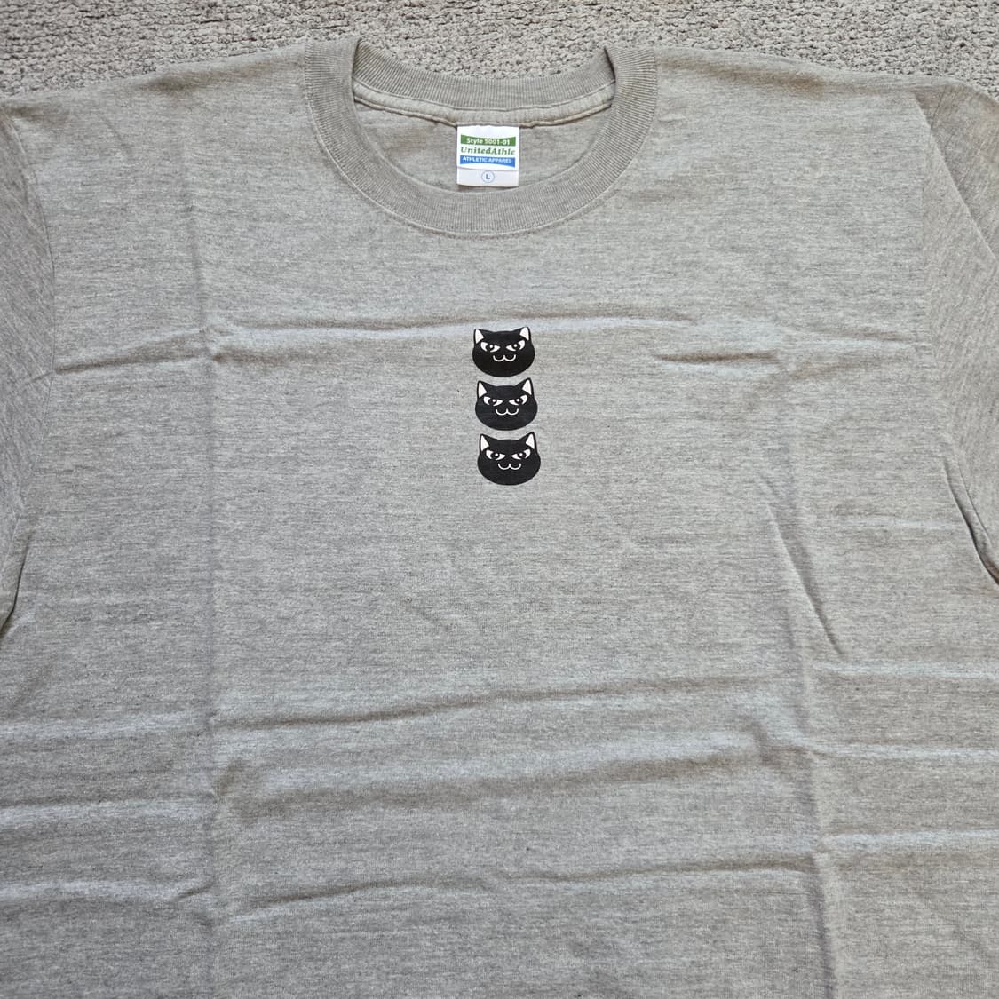 United Athle 빈티지 반팔 티셔츠 L(100) 상품이미지3