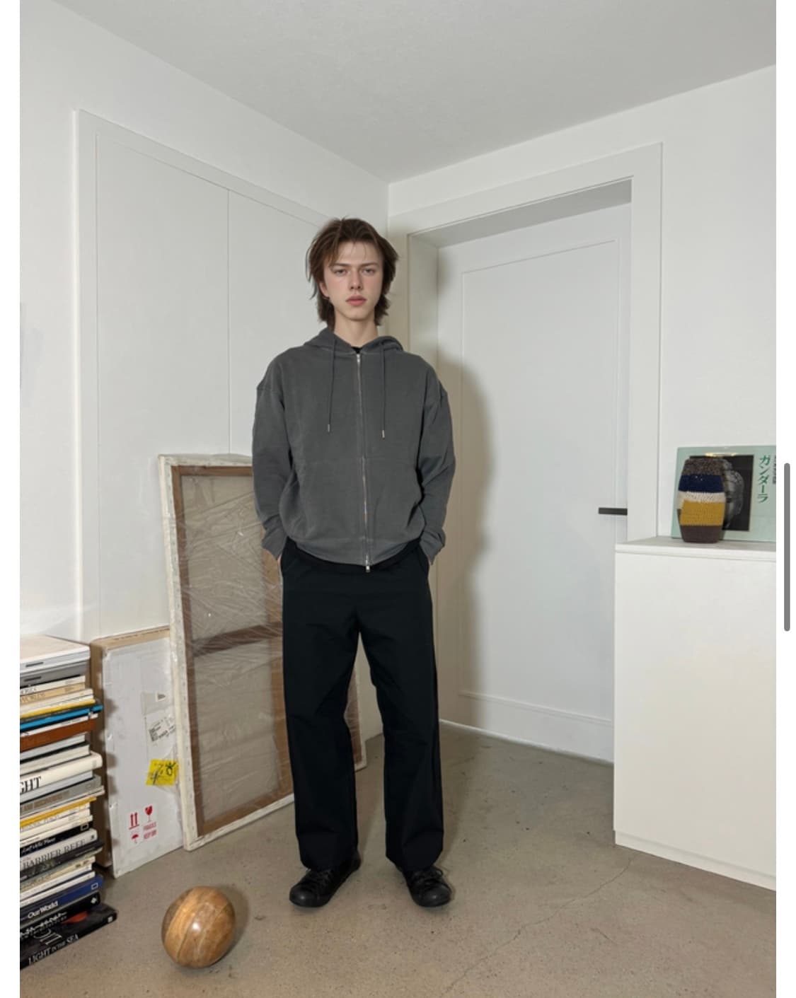 suah pigment hoodie zip up 후드집업 상품이미지3