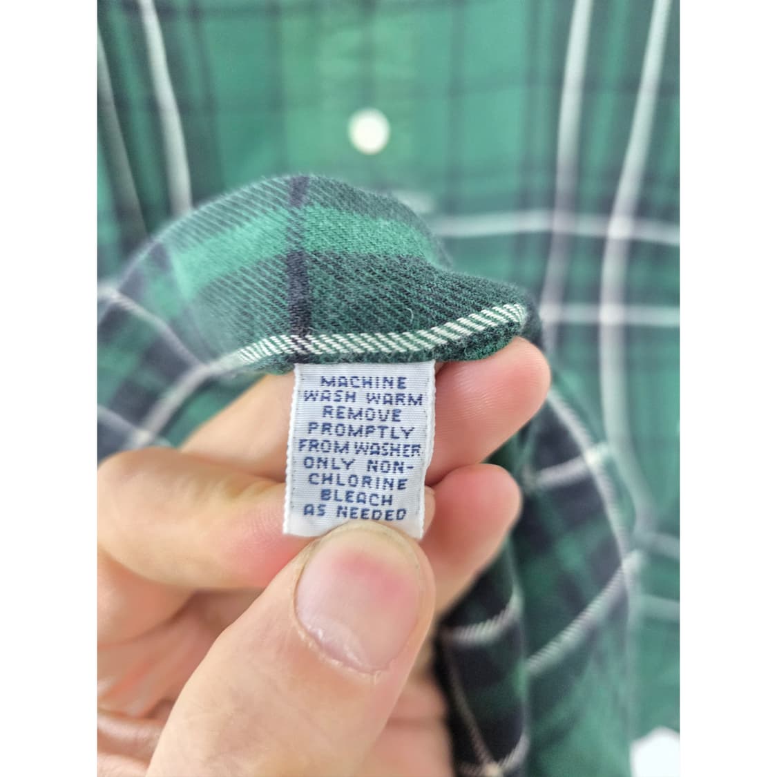 폴로 랄프로렌 오버핏 체크 셔츠 L 상품이미지3