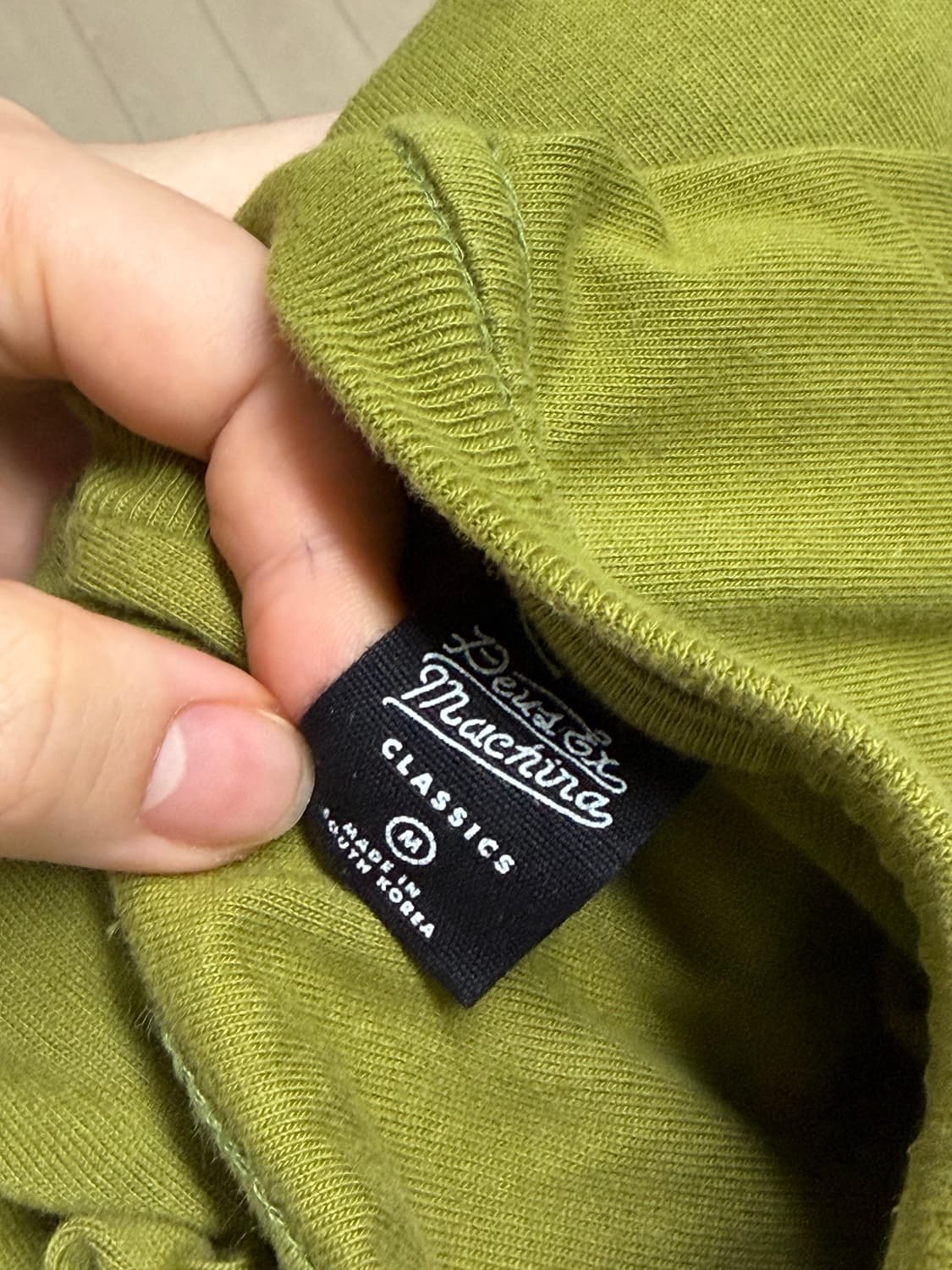 데우스 삼청 롱슬리브 로버 그린  상품이미지2