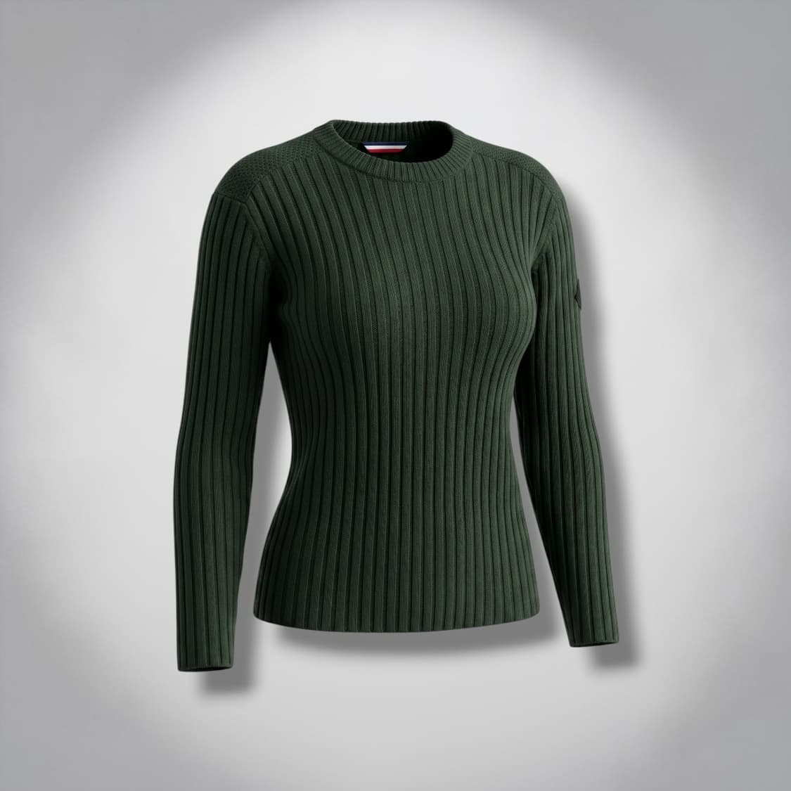 L/ 몽클레어 다크쉐도우 와펜패치 골지 니트 상품이미지1