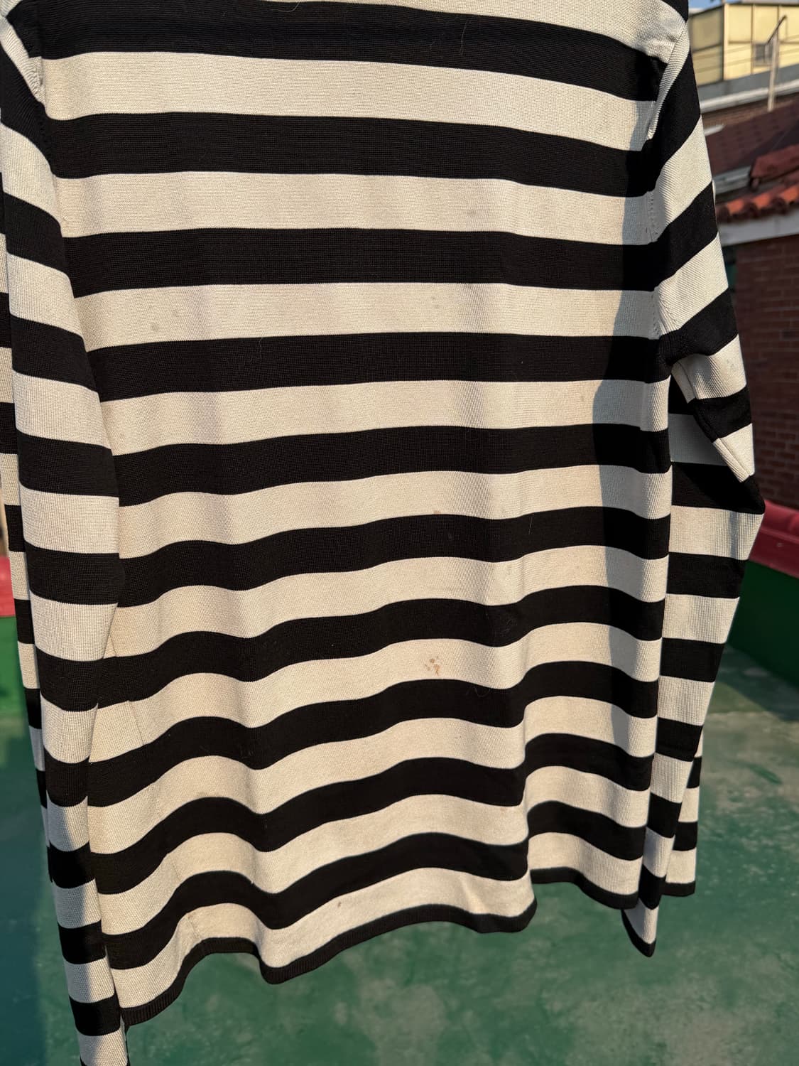 꼼데가르송 블랙 스트라이프 니트 상품이미지5